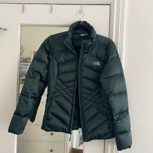 North face - size small, dark green; hardly worn